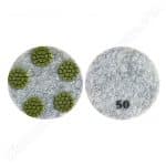 11 inch animal hair sponge concrete polishing pads with 5 resin pads 2