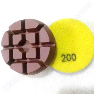 3 inch copper bond concrete grinding pads 3A