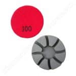 3 inch resin bond concrete grinding pads 3C 1