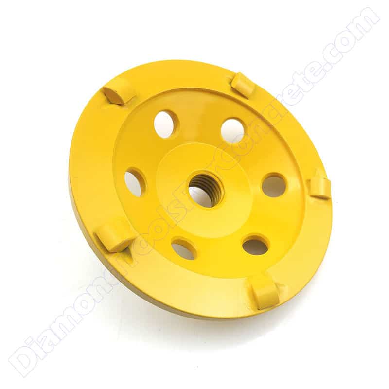 4 Inch PCD Cup Wheel for Aggressive Coating Removal 3