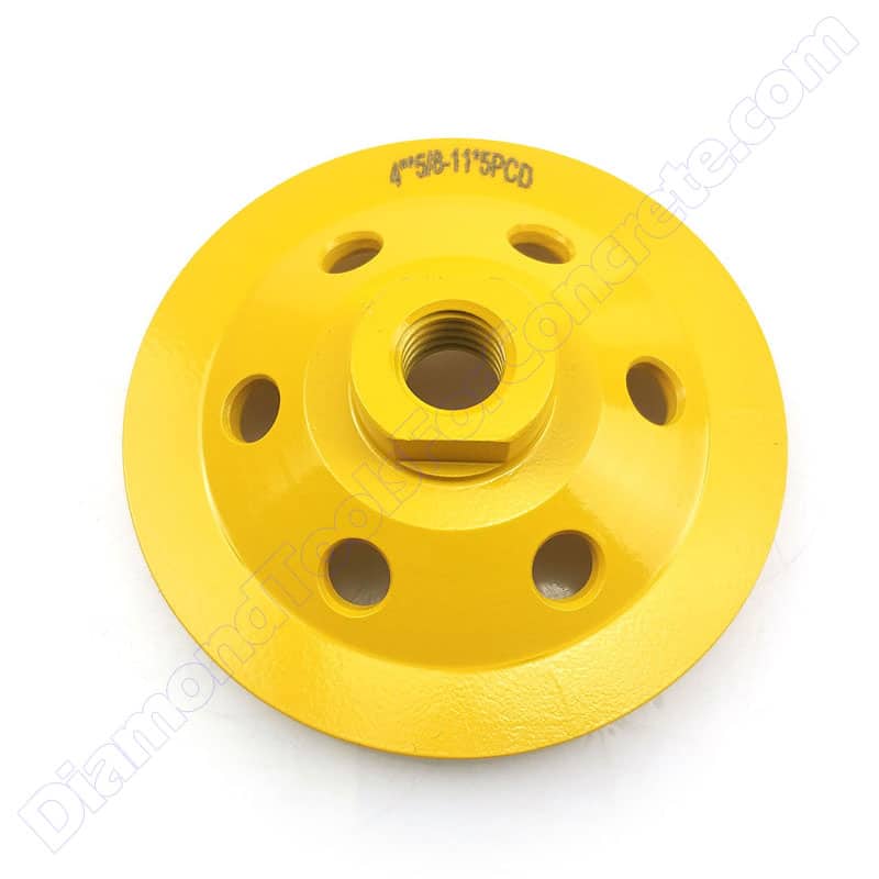 4 Inch PCD Cup Wheel for Aggressive Coating Removal 4