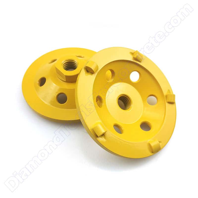 4 Inch PCD Cup Wheel for Aggressive Coating Removal 6