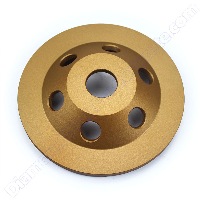 125mm Diamond Cup Grinding Wheel with Rectangle PCD 2