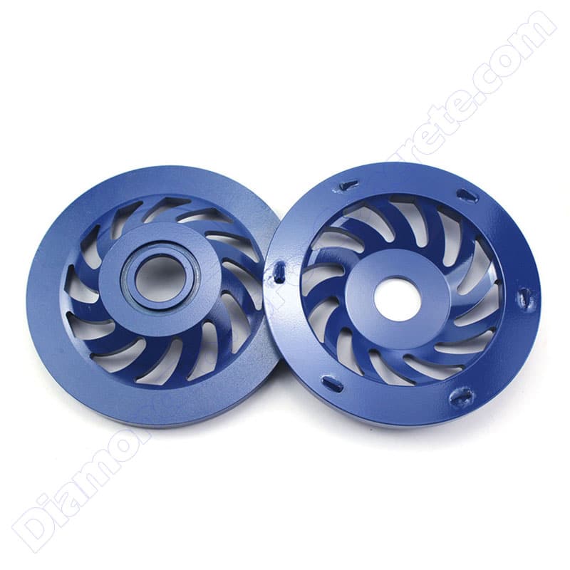 125mm Spiral Body PCD Coating Removal Cup Wheel 3