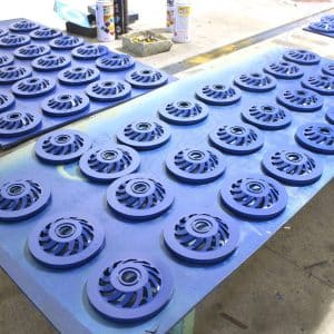 125mm Spiral Body PCD Coating Removal Cup Wheel