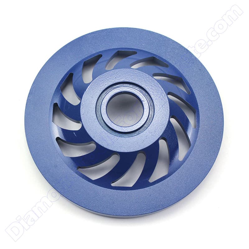 125mm Spiral Body PCD Coating Removal Cup Wheel 4