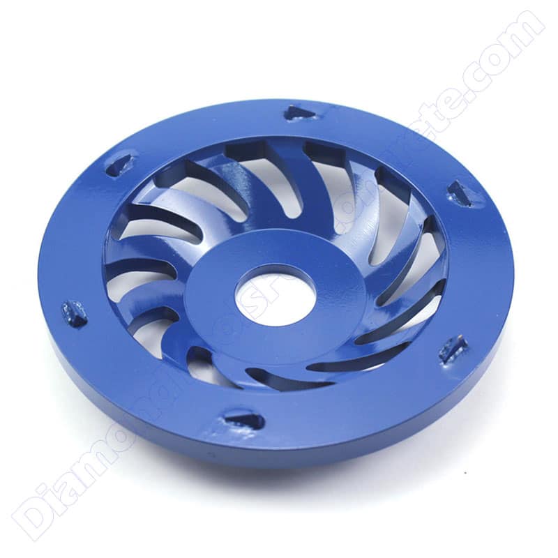 125mm Spiral Body PCD Coating Removal Cup Wheel 7