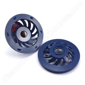 125mm Spiral Body PCD Coating Removal Cup Wheel 9