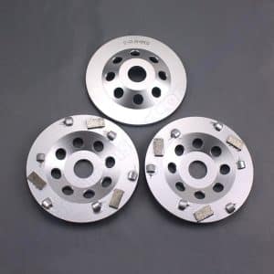 5 Inch PCD Cup Grinding Wheels with Sacrificial Bars 6