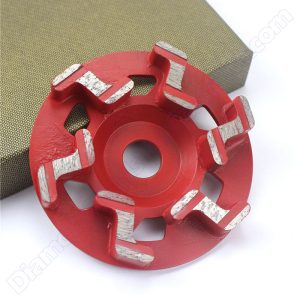 125mm Z shape segmented Hilti concrete grinding cup wheels 3