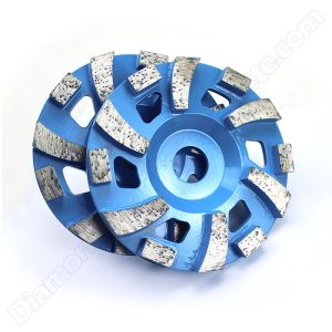 125mm spiral segmented Hilti concrete grinding cup wheels 2 1