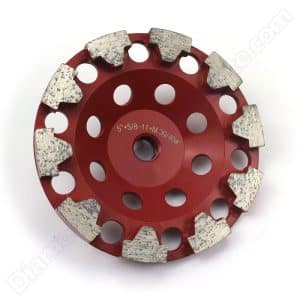 130mm Classic T shape Segmented Concrete Cup Wheels 2