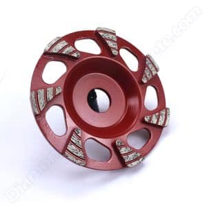 5 Inch Hilti Concrete Grinding Cup Wheel with Triangle Segments 2