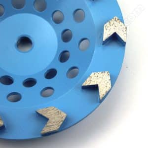 7 Inch Concrete Grinding Disc with 10 Arrow Segments 5