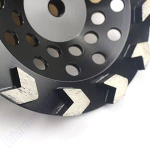 7 Inch Concrete Grinding Disc with 12 Arrow Segments 5