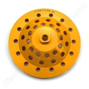 7 Inch Diamond Cup Grinding Wheel with S Segments