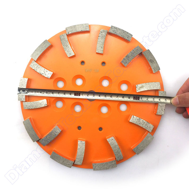 10 Inch EDCO Concrete Grinder Disc for MK, Husqvarna, Blastrac, SPE