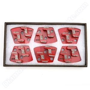 Z Shape Segmented ASL Diamond Grinding Shoes for Concrete