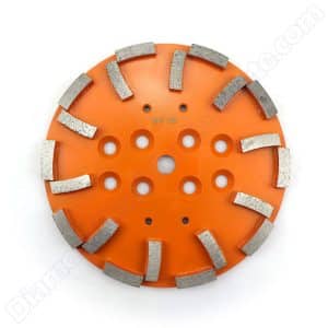 20 curved bar segments 250mm EDCO concrete grinding disc2