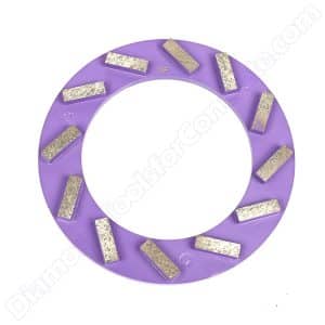 12 bar segments 240mm Klindex turbo concrete grinding ring