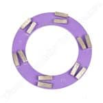 6 pairs bar segments 240mm Klindex concrete grinding ring