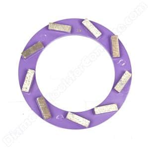 9 bar segments 200mm Klindex turbo concrete grinding ring