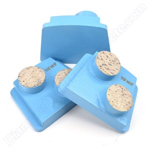 2 Buttons Trapezoid PHX Concrete Grinding Diamonds 2