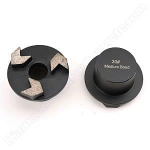 3 Arrow Diamond Plug for Concrete Floor Grinding 3