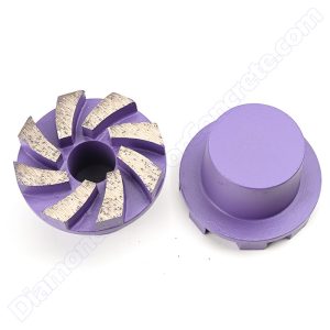 Spiral Segmented Concrete Grinding Plug for Satellite Terrco