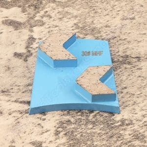 2 Arrows Syntec Diamond Grinding Shoes for Concrete