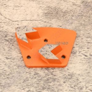 2 Arrows Trapezoid Concrete Floor Grinding Shoes