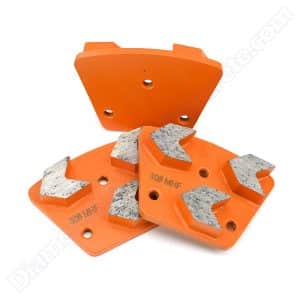 3 Arrows Trapezoid Diamond Grinding Shoes for Concrete 4