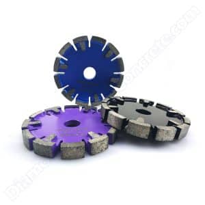 120mm tuck point diamond saw blade with side teeth 2