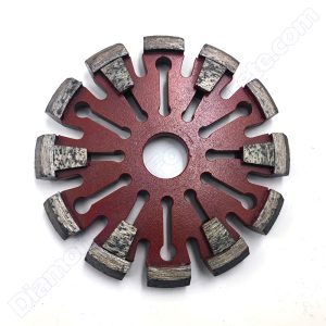 125mm tuck point diamond saw blade with side teeth 2