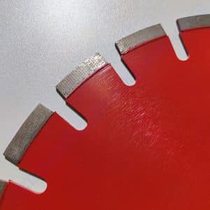 400mm arix segmented diamond wall saw blades